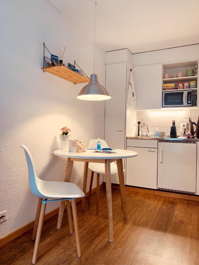 Studio Im Modernen Alpenstyle Adelboden Exteriör bild