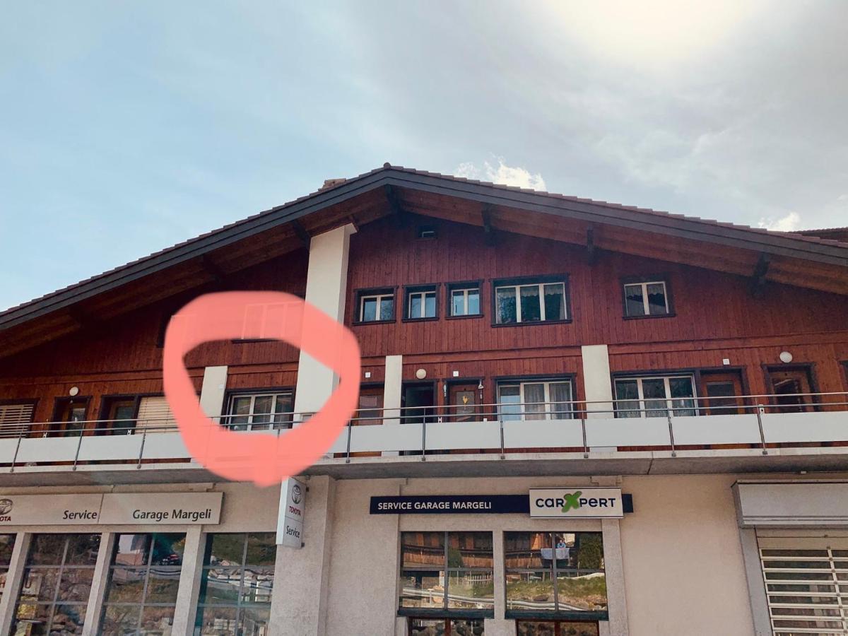 Studio Im Modernen Alpenstyle Adelboden Exteriör bild